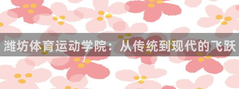 尊龙官网下载平台注册要钱吗安全吗：潍坊体育运动学院：