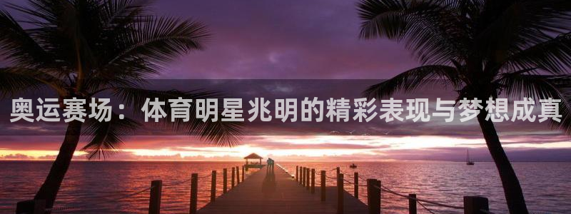 注册尊龙官方正版app：奥运赛场：体育明星兆明的精彩