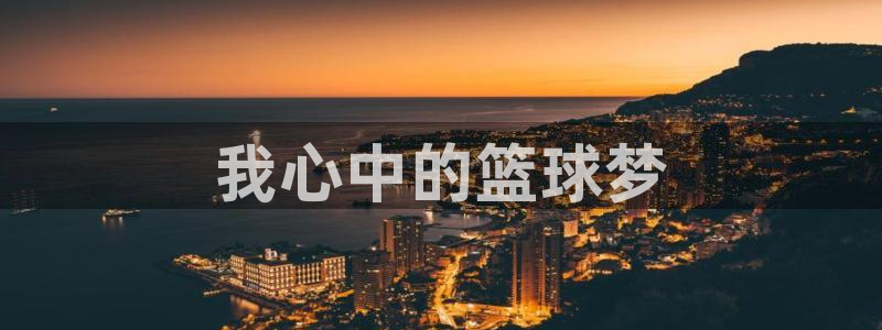 尊龙官方正版app娱乐网站：我心中的篮球梦