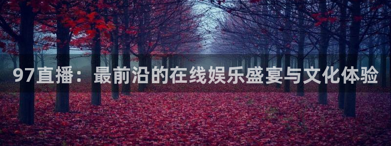 劲爆体育直播节目表：97直播：最前沿的在线娱乐盛宴与文化体验